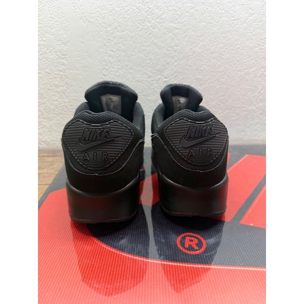 Nike Air Max 90 Triple Black CN8490-003 Mens Running Shoes Sneakers - Picture 6 of 9